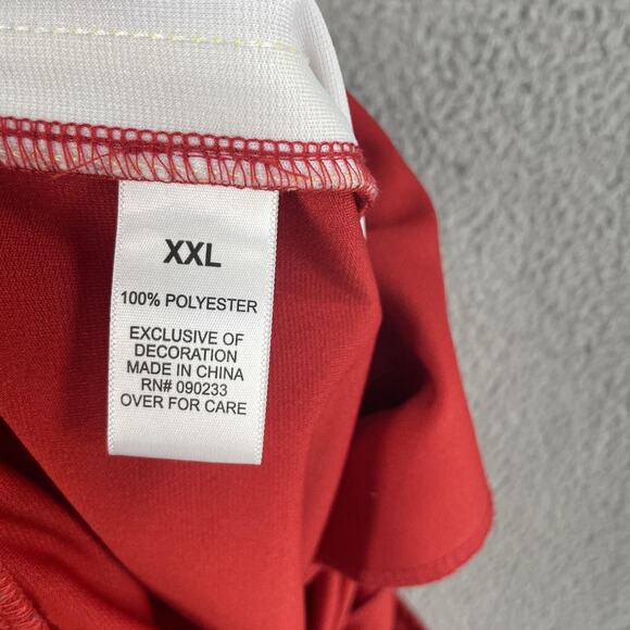 Vtg Playboy PacSun Track Pants Mens 2XL Red Side Stripe Athletic Bunny Logo - Picture 7 of 13